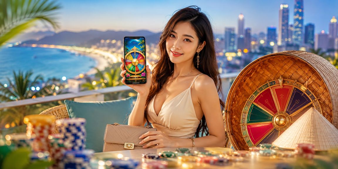 Bàn roulette tại Nha Trang – trải nghiệm live casino tại vn123