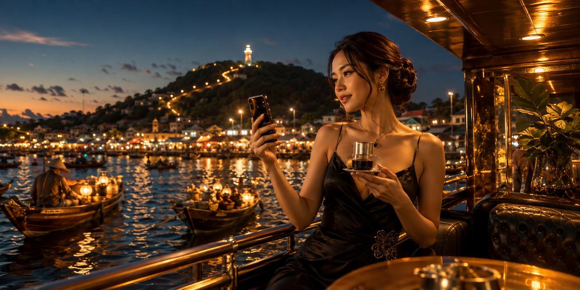 Người dùng tại Việt Nam thực hiện giao dịch tài chính trực tuyến qua điện thoại di động
